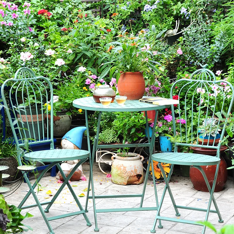 Chaises de jardin en fer pour  - Outdoor Furniture Metal Chairs avis et prix
