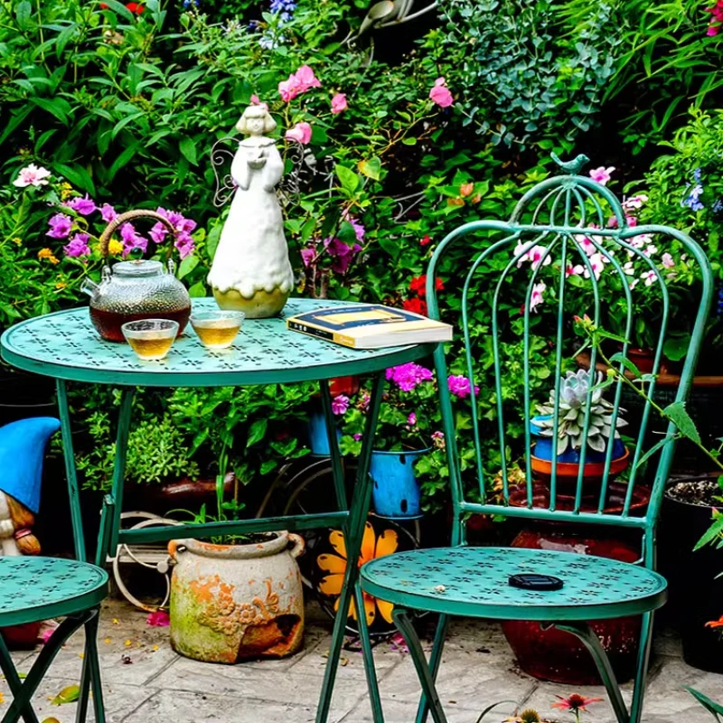 Chaises de jardin en fer pour  - Outdoor Furniture Metal Chairs avis et prix