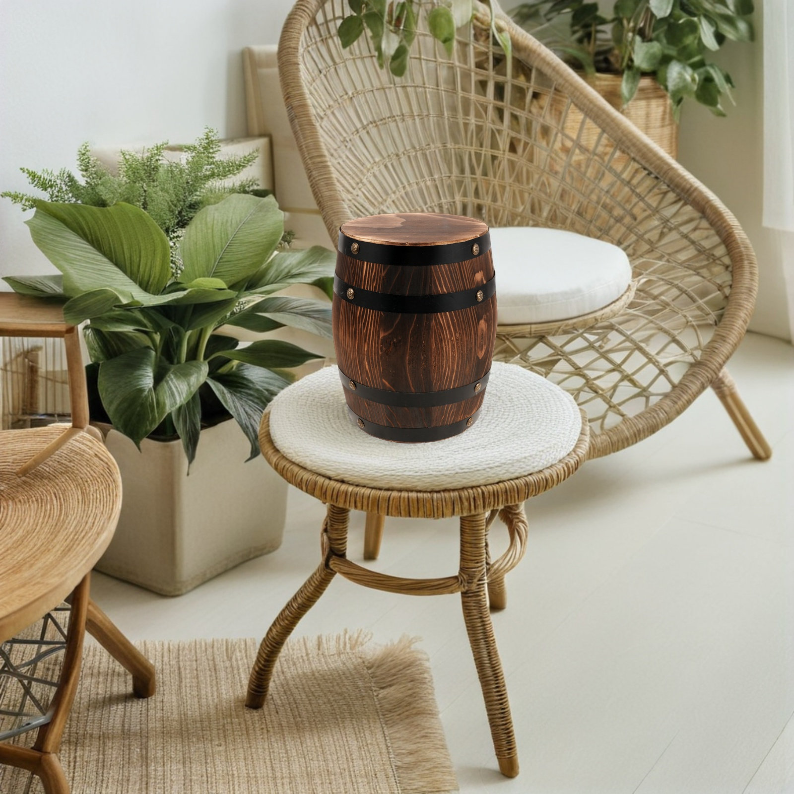 Tabouret de jardin en bois pou - Outdoor Furniture Wood avis et prix