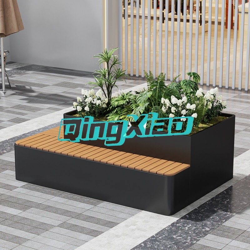 Banc d'extérieur avec jardiniè - Outdoor Furniture Metal Chairs avis et prix